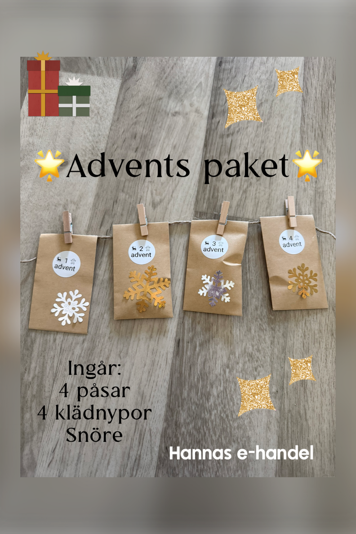 Adventspaket 4 st
